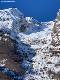 Avalanche Taillefer, secteur La Pyramide, COMBE PERTUNIER, Col d’Ornon, RD 526 - Photo 2 - © INFANTE clément 