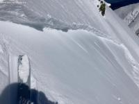 Avalanche Belledonne, secteur Pointe de la Scia, Pointe de la Scia, versant NE - Photo 4 - © Agnès Helmstetter