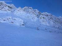 Avalanche Queyras, secteur Pic de Château Renard, Col de Longet - Photo 2 - © Thierry Vallée