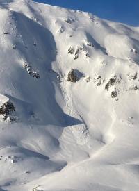 Avalanche Belledonne, secteur Cime de la Jasse - Photo 2 - © CRS ALPES Détachement Grenoble 