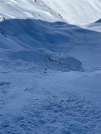 Avalanche Lauzière - Cheval Noir, secteur Pointe de plan Contaz, Traversée du Mont du Fût vers plan Contaz puis Pointe de la Grande Combe - Photo 3 - © Eric Daumas