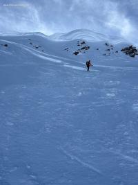 Avalanche Lauzière - Cheval Noir, secteur Pointe de plan Contaz, Traversée du Mont du Fût vers plan Contaz puis Pointe de la Grande Combe - Photo 4 - © Eric Daumas
