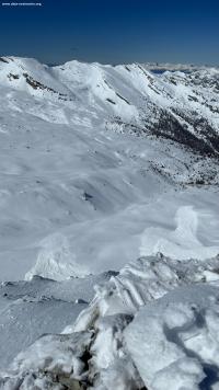 Avalanche Haut Verdon-Val d'Allos, secteur Pic des trois évêchés, Col des trois évêchés - Photo 3 - © Mael Ollivier